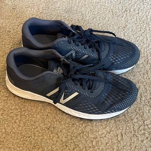 Blue new balance shimmer soles 9.5